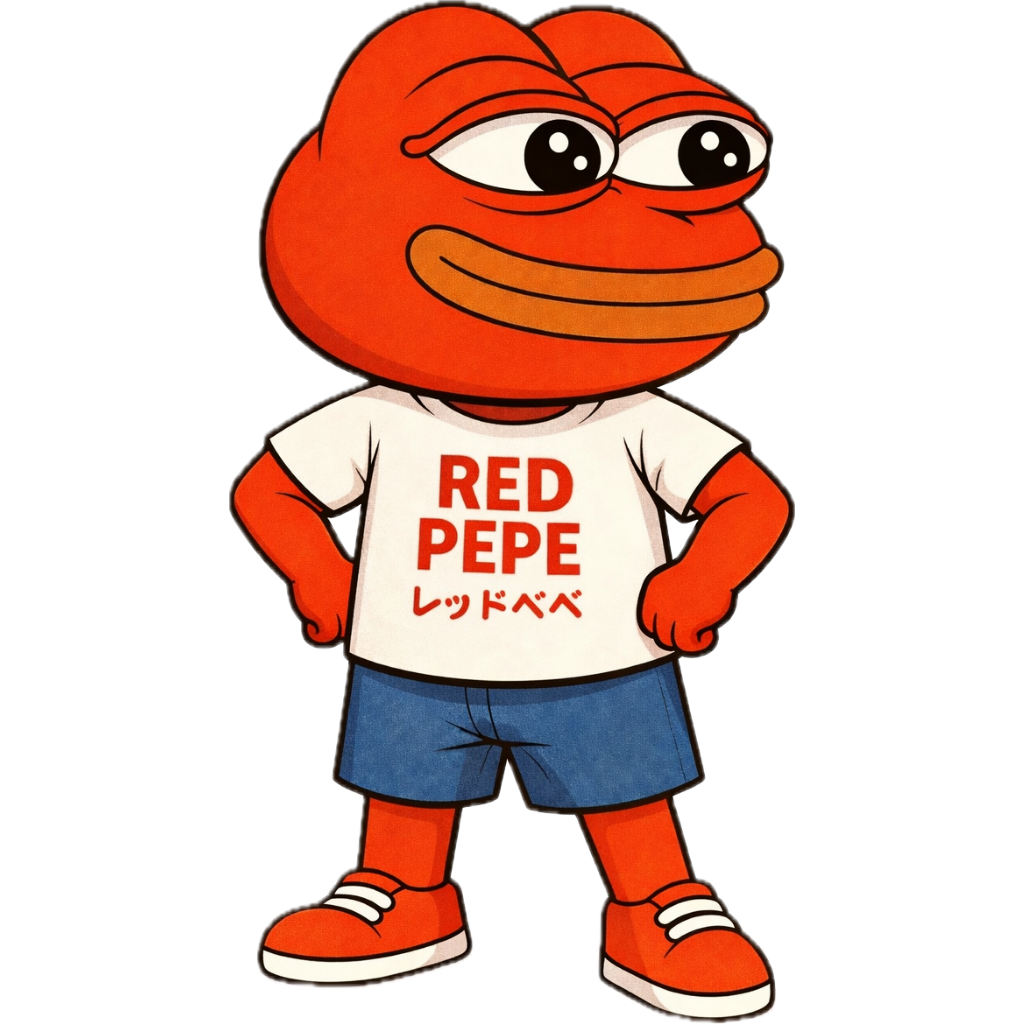 Red Pepe celebrating